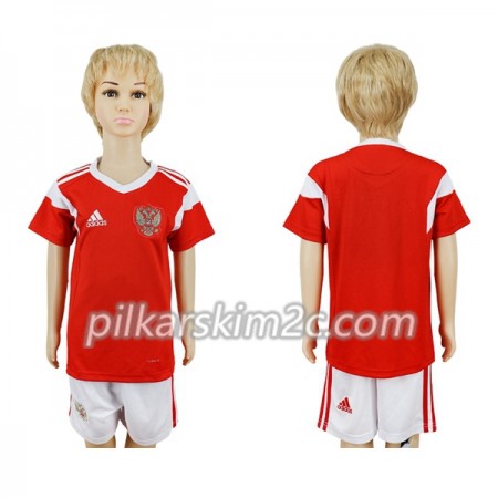 Koszulka Rosja Dziecięca Główna Mistrzostwa Świata 2018 - Koszulki Piłkarskie